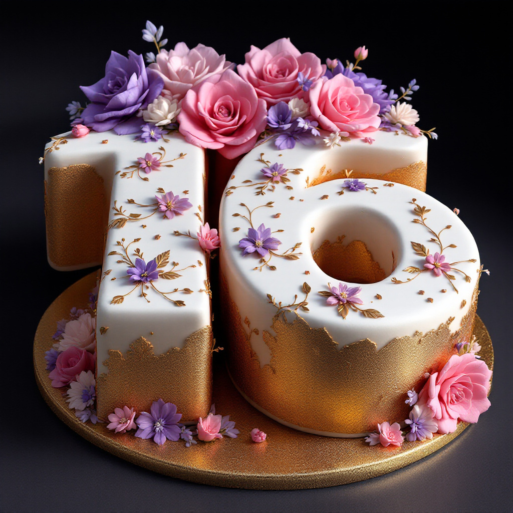 Sweet 16 Cake - Image 2