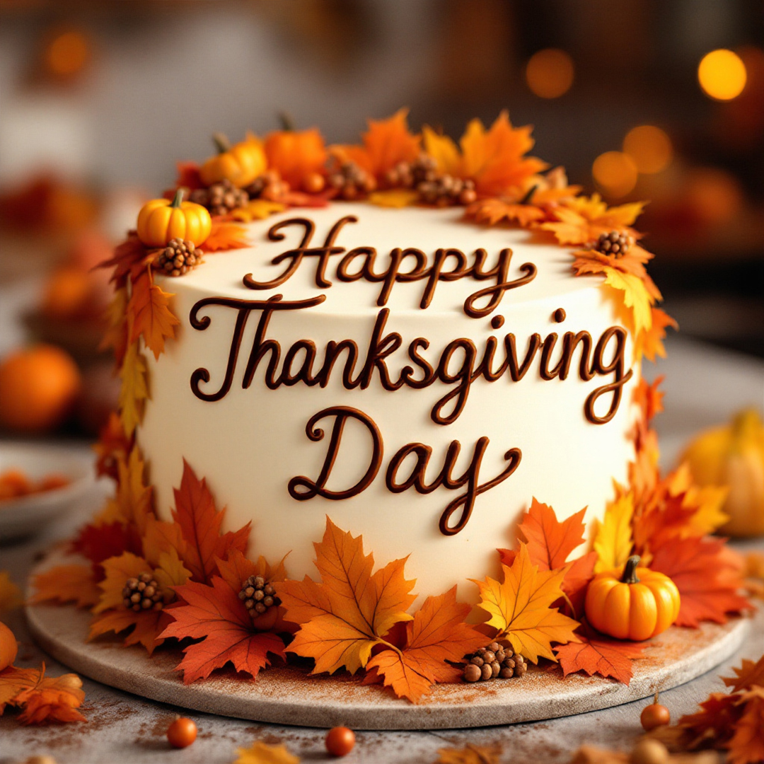 Thanks Giving Cake - Image 2